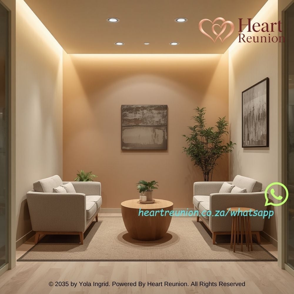 Warm and peaceful consultation space representing privacy, trust and confidential guidance